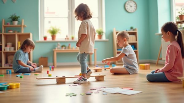 L'importance des jeux de motricité pour le développement de l'enfant