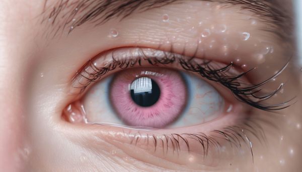 Que faire si une petite bulle transparente apparaît dans le blanc de l’œil ?