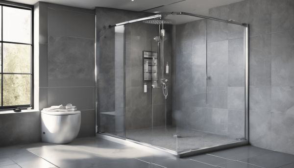 S’assurer d’une douche en toute sécurité grâce à la barre de maintien