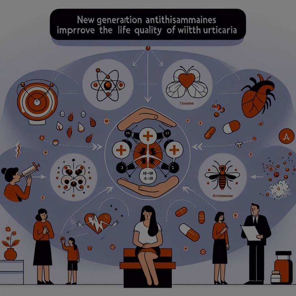 Comment les antihistaminiques de nouvelle génération améliorent-ils la qualité de vie des patients atteints d'urticaire?
